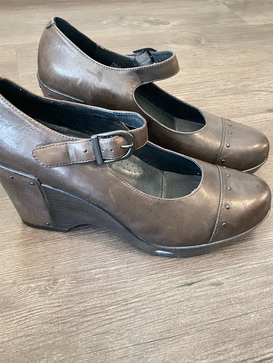 DANSKO Fanny Wedge Mary Jane Shoes 10.5 - Picture 2 of 7
